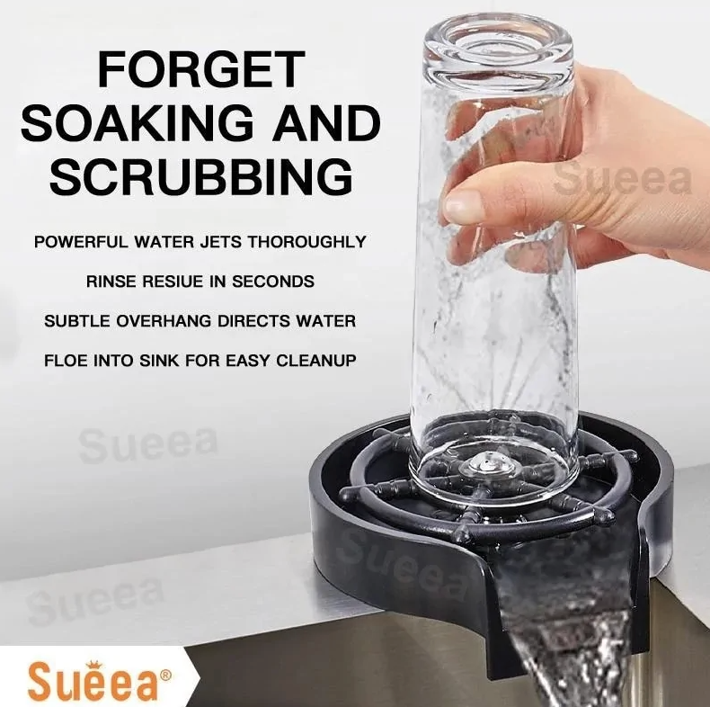 Sink Glass Rinser Automatic Cup Washer Bar Sink Cup Washer High